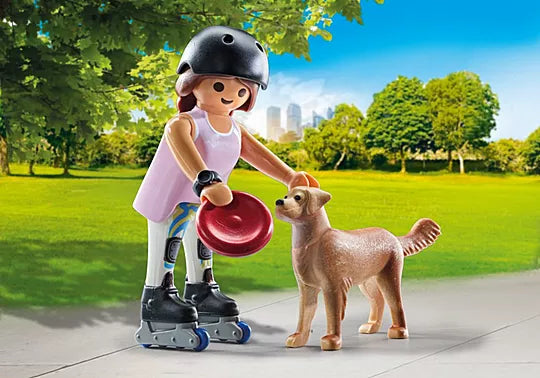 Playmobil 71739 My Life Skater with Retriever