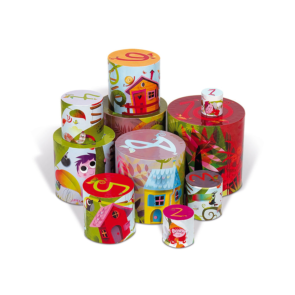 Janod Magic Tree Round Stacking Pyramid