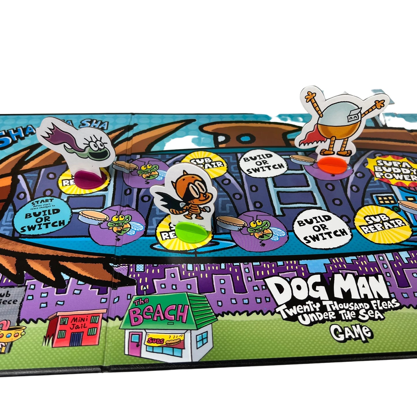 University Games Dogman 20,000 Fleas Under The Sea Game Board Game
