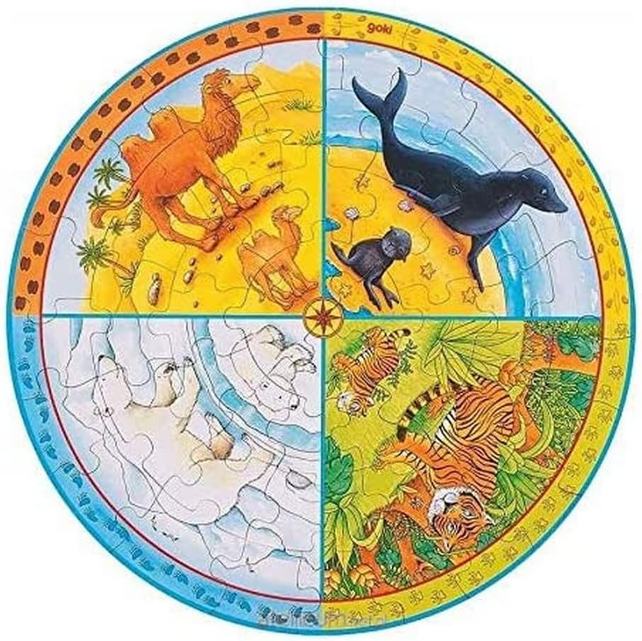 Goki Xxl Puzzle Animals