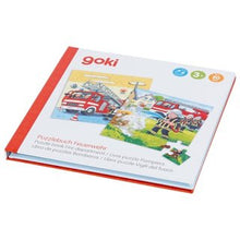 Goki Puzzle Book Fire Department. Magnetic
