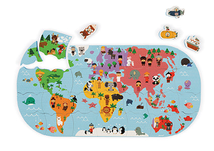 Janod Bath Explorers Puzzle
