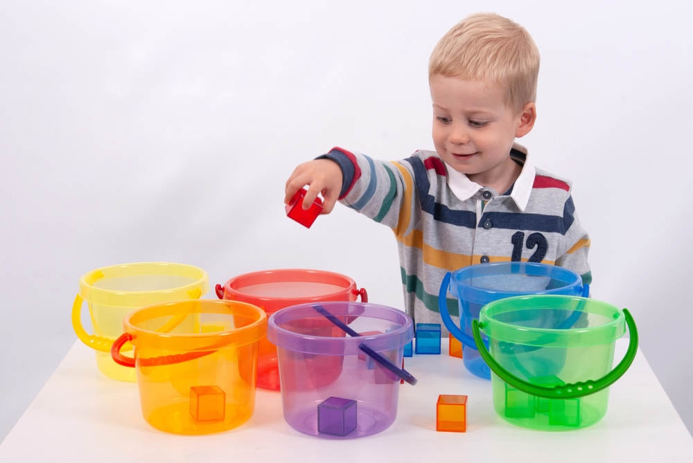 TickiT Translucent Colour Bucket Set
