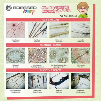 Bresser Junior 24 Permanent Microscope Starter Kit