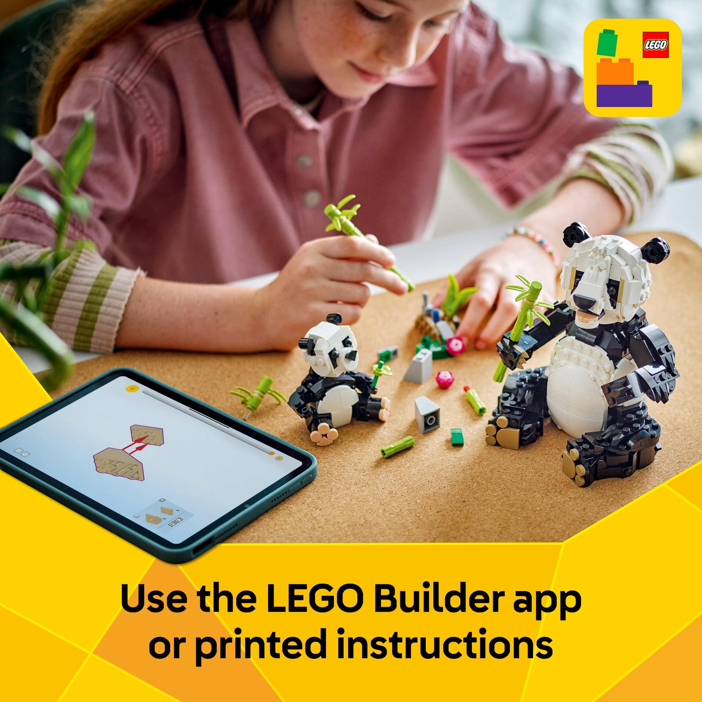 Lego Creator 31165 Wild Animals: Panda Family