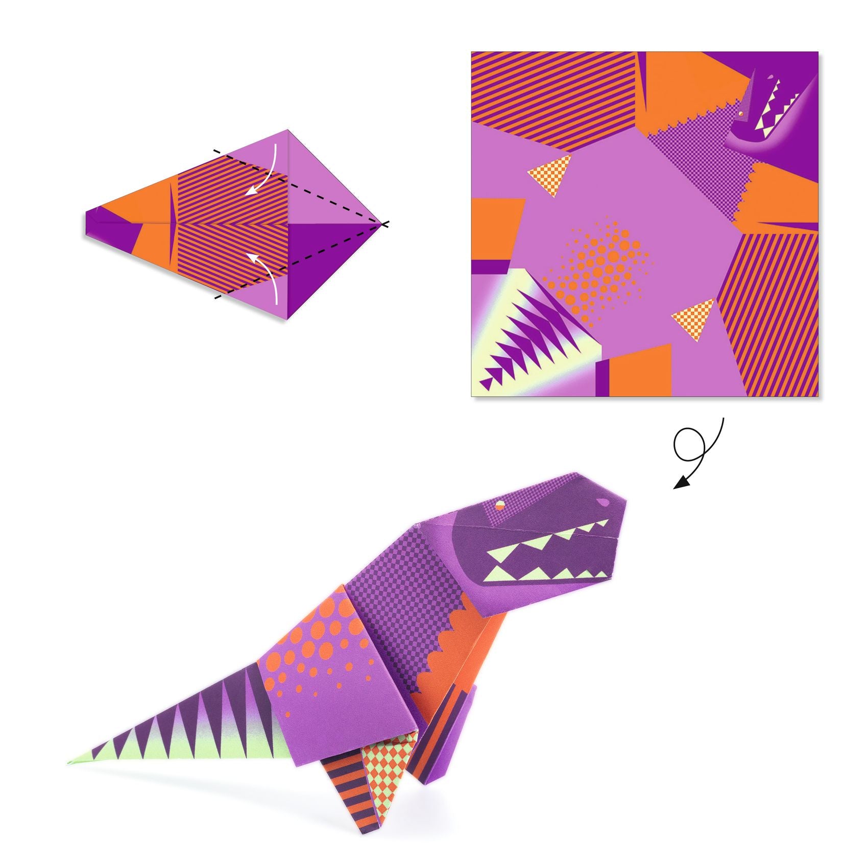 Djeco Origami Dinosaurs
