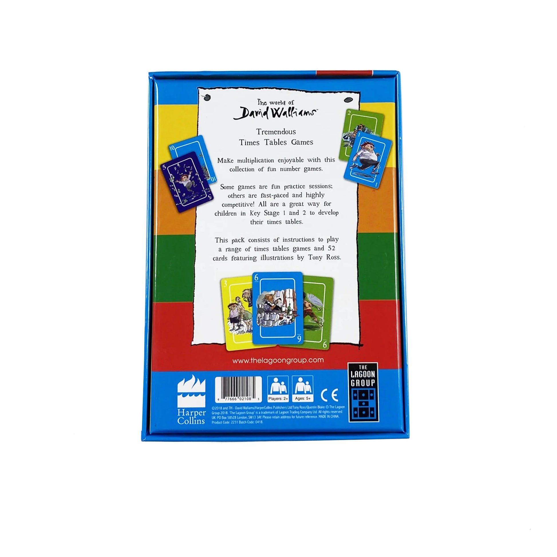 Lagoon Games David Walliams Billionaire Boy's Tremendous Times Tables Games