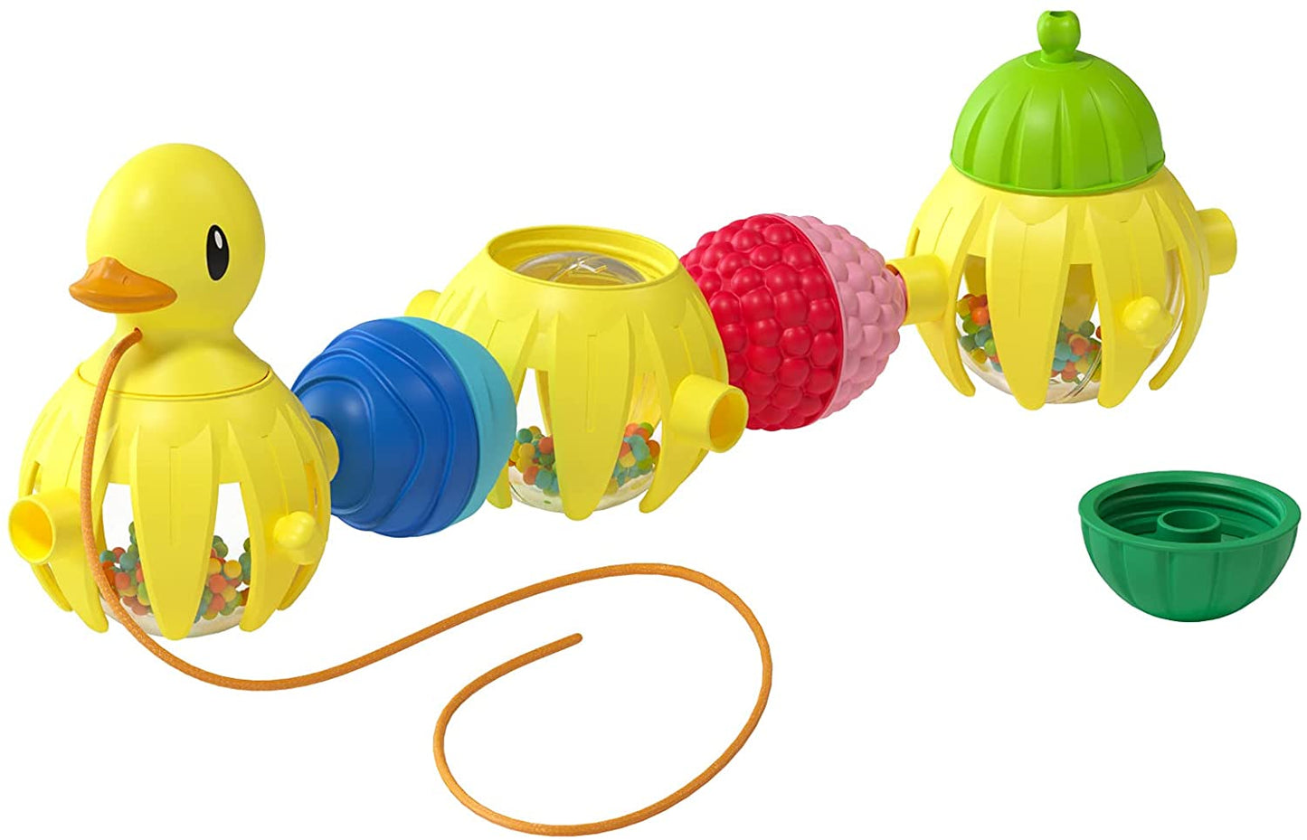 Lalaboom Pull Along Duck & Beads