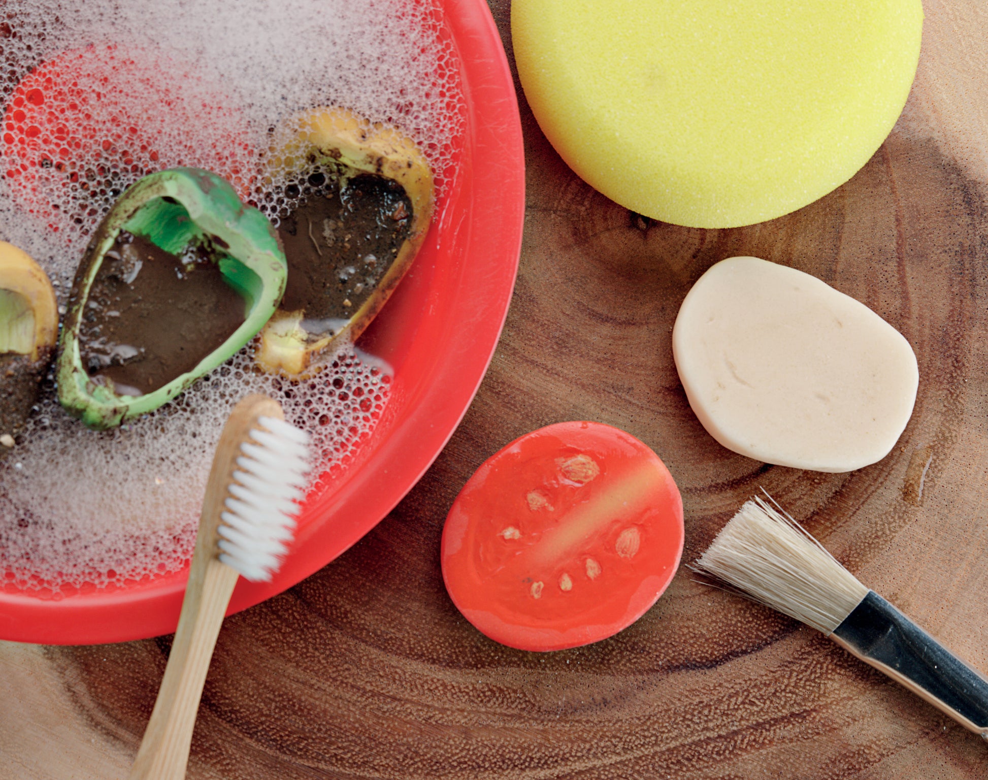 Yellow Door Sensory Play Stones – Pizza Toppings