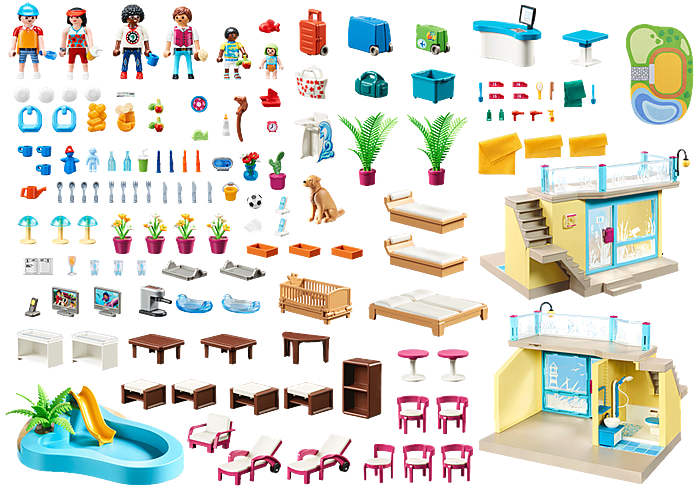 Playmobil 70434 Family Fun PLAYMO Beach Hotel