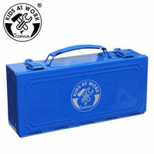 Kids At Work Toolbox Metal Blue