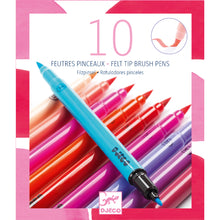Djeco 10 Felt Brushes - Sweet