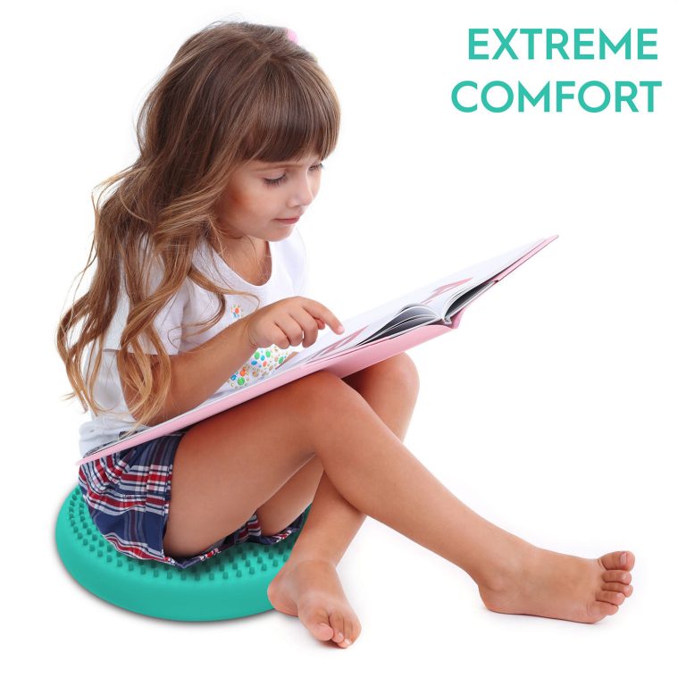 Bouncyband Wiggle Seat Little Sensory Cushion Green