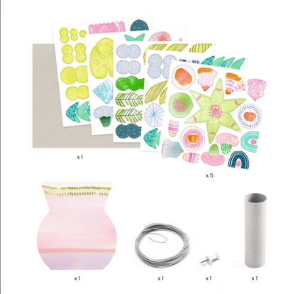 Djeco DIY Paper Flower Bouquet To Create