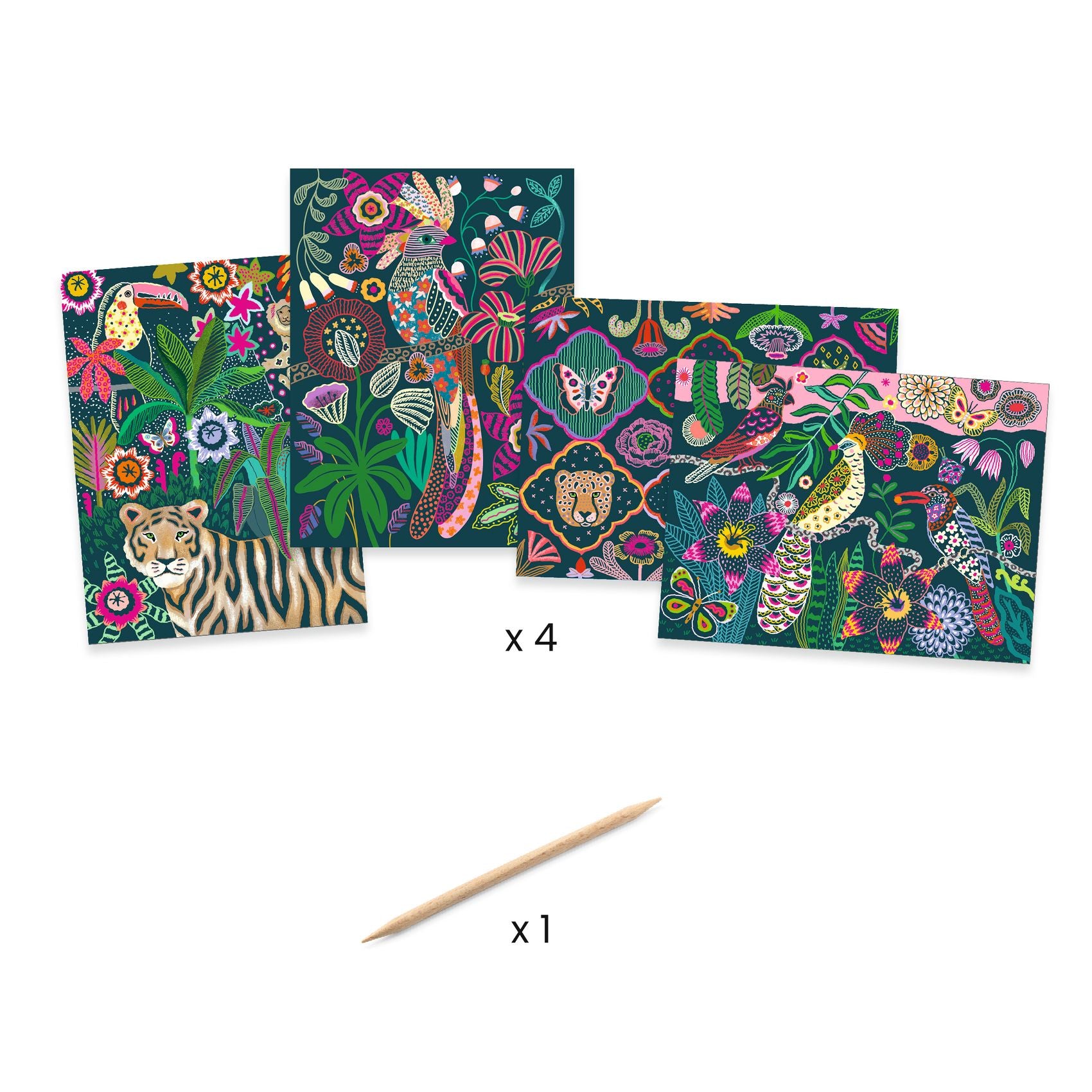 Djeco Rococo Scratch Cards