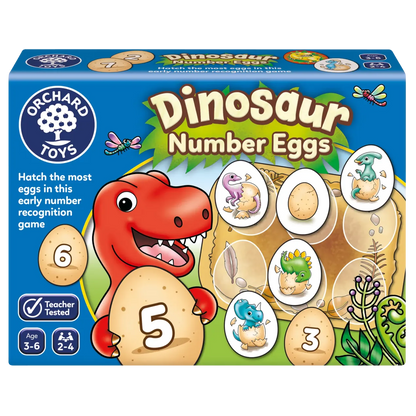 Orchard Toys Dinosaur Number Eggs