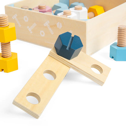 BigJigs Crate of Nuts and Bolts