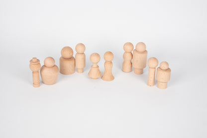 TickiT Wooden Community Figures