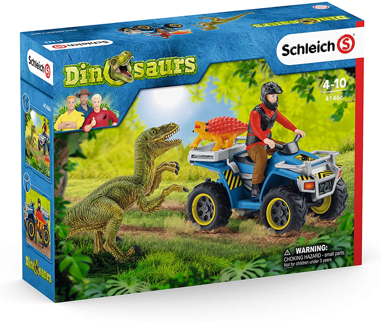 Schleich Quad Escape From Velociraptor