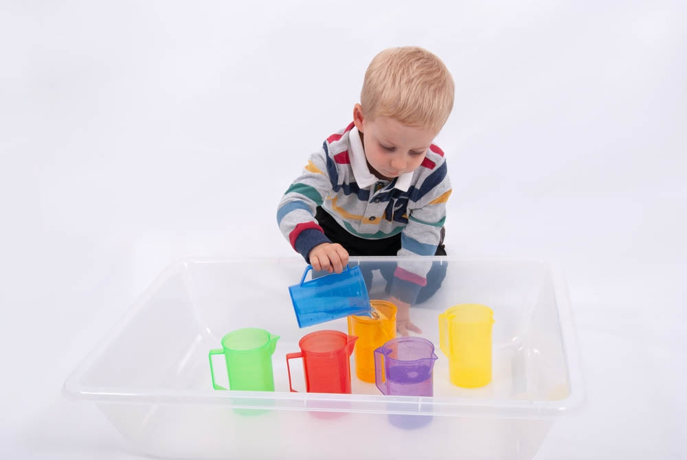 TickiT Translucent Colour Jug Set