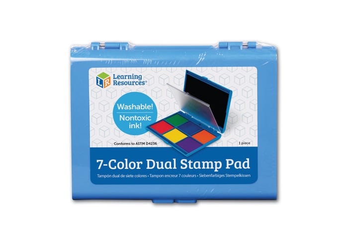 Learning Resources 7-Color Dual Stamp Pad