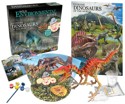 Wild Environmental Science Extreme Dinosaurs of the World