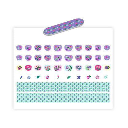 Djeco Nail Stickers Petite fleur - FSC MIX