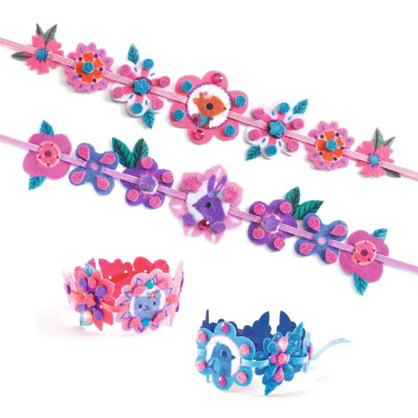 Djeco DIY Felt Bracelets To Create Best friends
