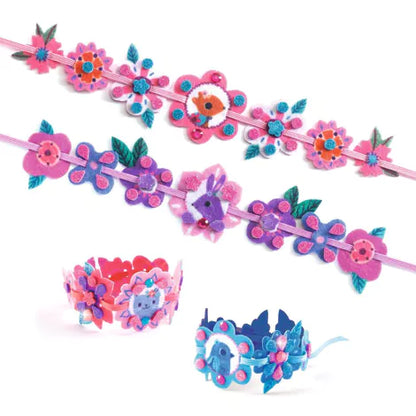 Djeco DIY Felt Bracelets To Create Best friends