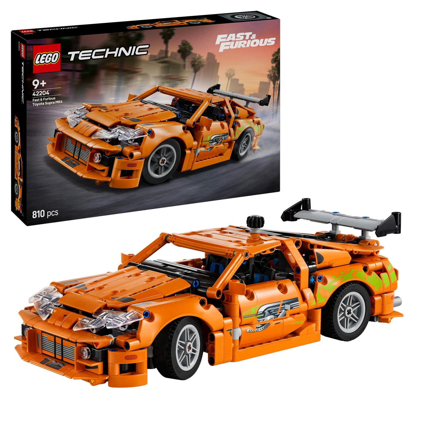 Lego Technic 42204 Fast and Furious Toyota Supra MK4