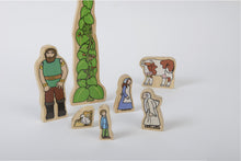 Yellow Door Jack and the Beanstalk Wooden Characters