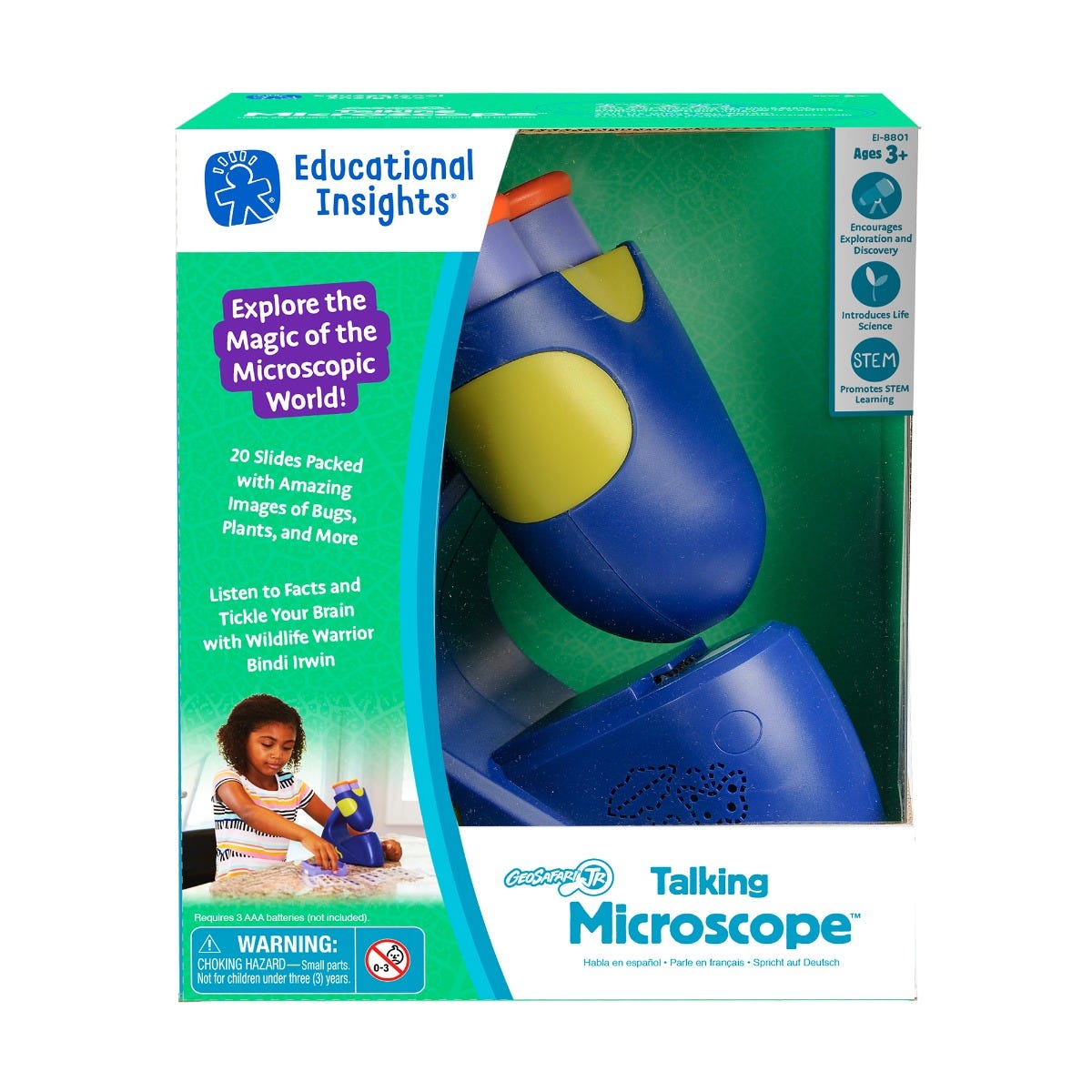 Learning Resources GeoSafari Talking Microscope