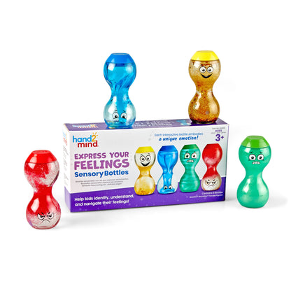 Learning Resources hand2mind Express Your Feelings Sensory Bottles