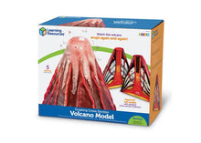 Learning Resources Erupting Cross-Section Volcano Model