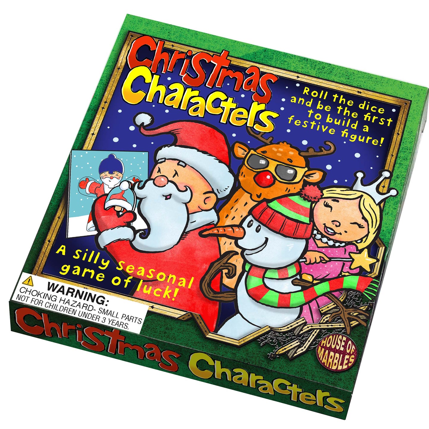 House Of Marbles Christmas Characters Game