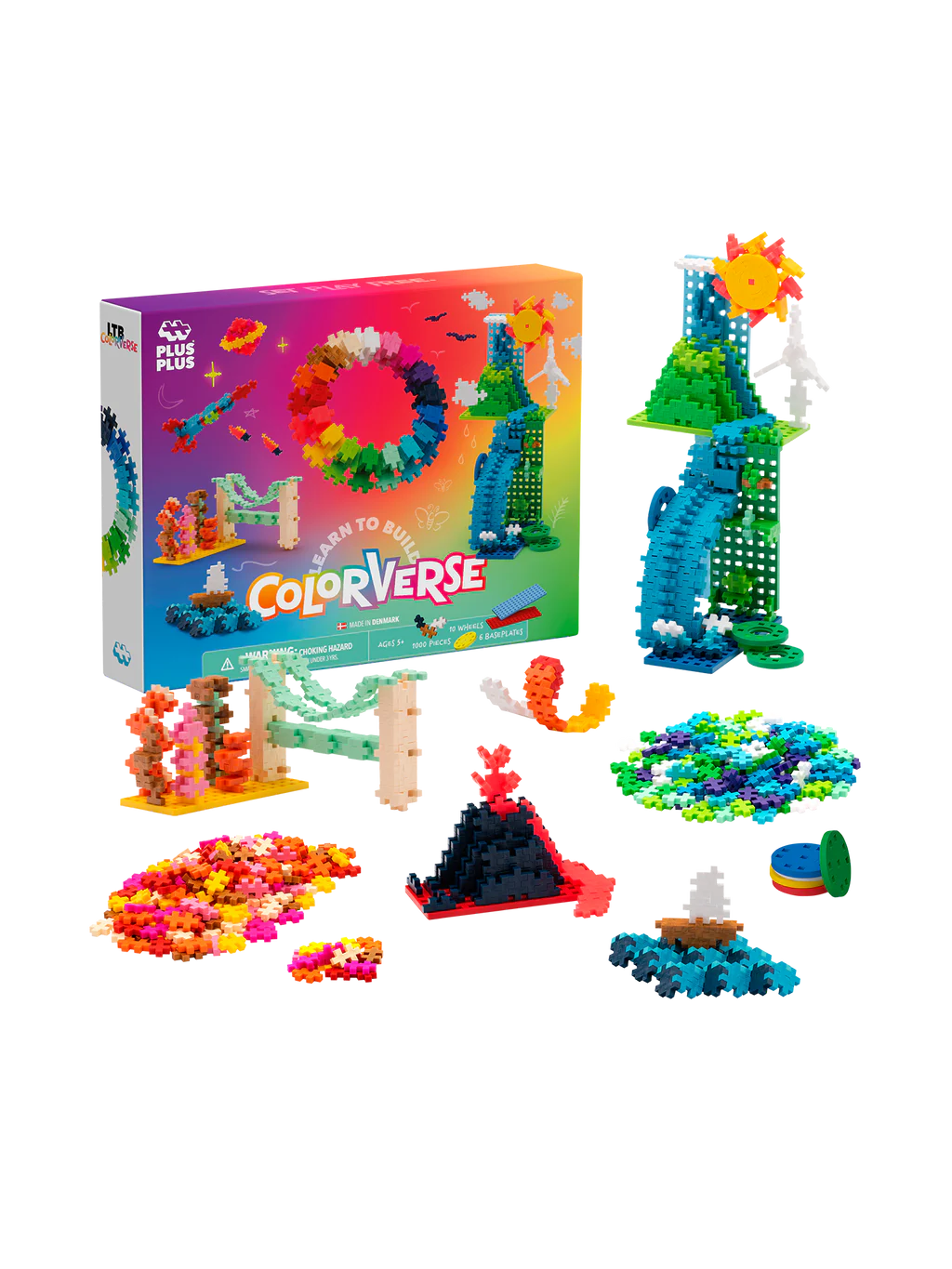 Plus Plus Learn to Build Colourverse