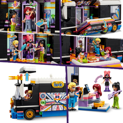 Lego Friends 42619 Pop Star Music Tour Bus ( R)