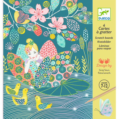 Djeco The Pond Scratch Cards