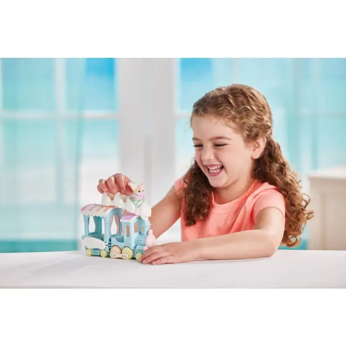 Sylvanian Families Floating Cloud Rainbow Train