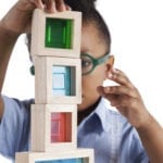 guidecraft Rainbow Blocks - 30 pc. set