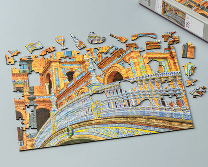 Wentworth Wooden Puzzles Plaza De Espana, Seville - Maxi 250 Pieces