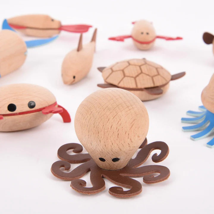 TickiT Wooden Sea Creatures