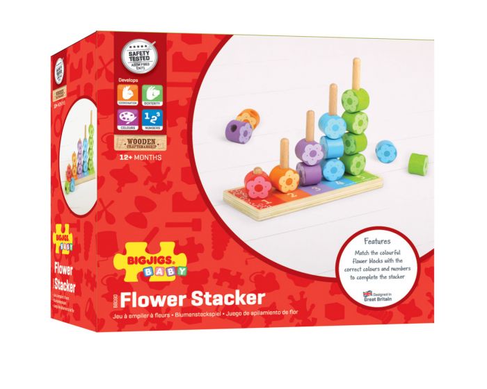 BigJigs Flower Stacker