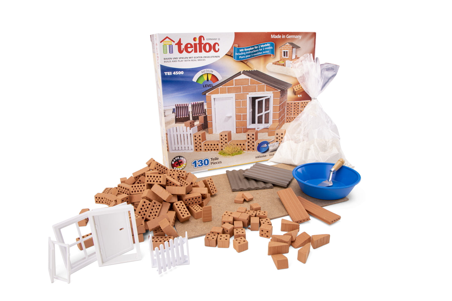 Teifoc Brick Construction Set Summer Cottage