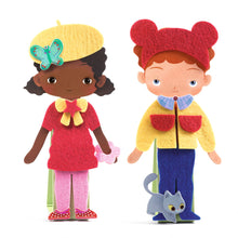 Djeco Felt Characters To Dress-Up
