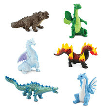 Safari Toob Elemental Dragons ( 6 Pieces)
