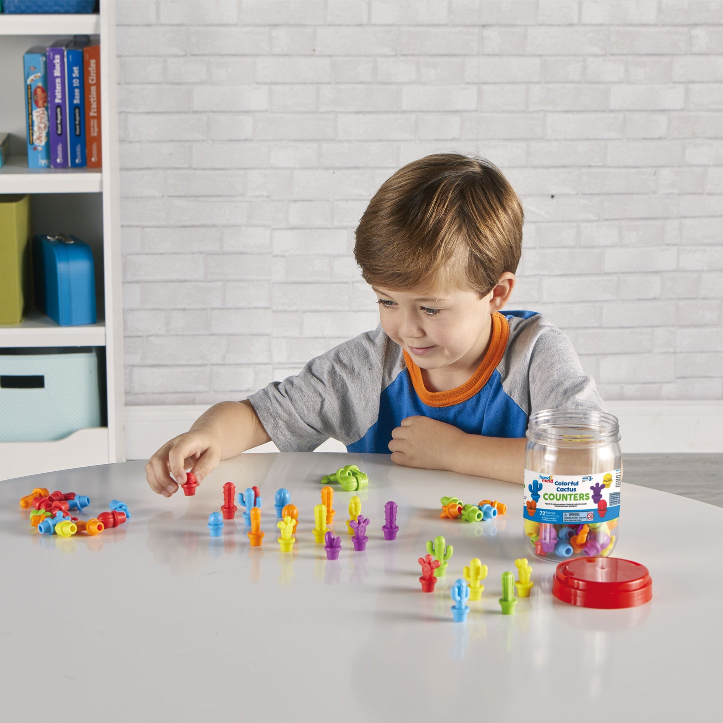 Learning Resources Colourful Cactus Counters