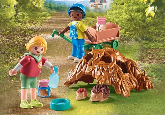 Playmobil 71512 My Life Hedgehog Family