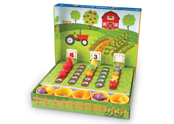Learning Resources Veggie Farm Sorting Set