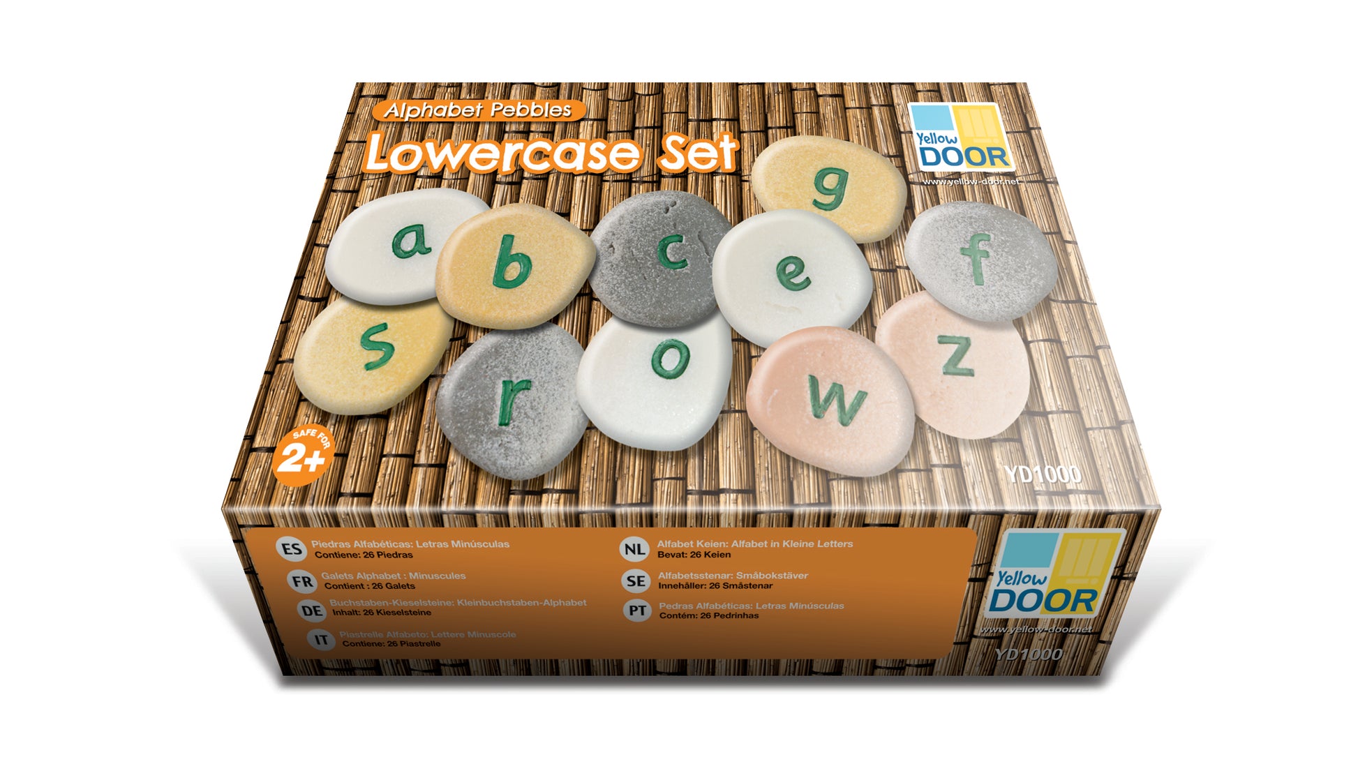 Yellow Door Alphabet Pebbles Lowercase